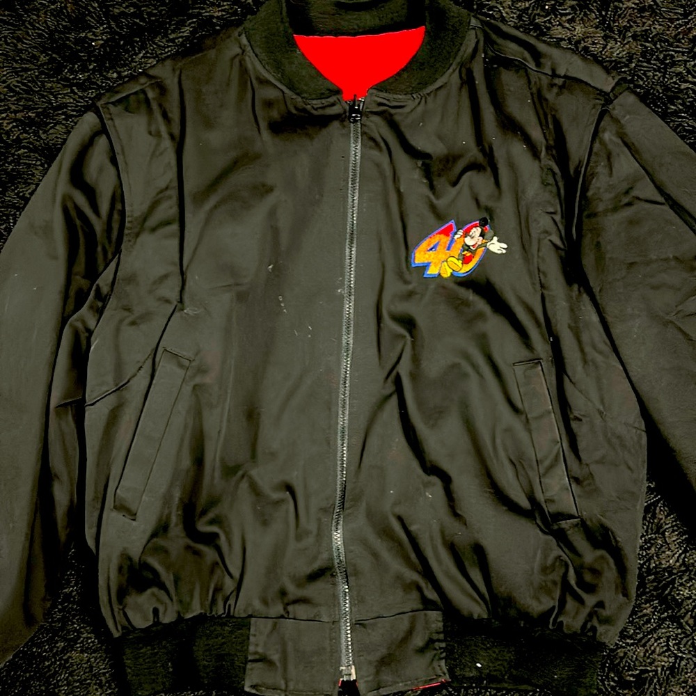 Xl Disney reversible bomber jacket 40 year anniversary